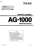 Teac AG-1000-Service-Manual 